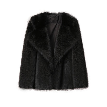 Karolina Fluffy Wiosenny Płaszcz – Modny i Stylowy