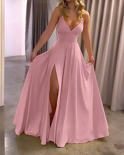 Lina - Elegancka maxi sukienka damska