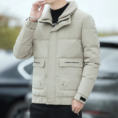 Jerzy – Urban Parka Pikowana Kurtka Męska na Wiosnę