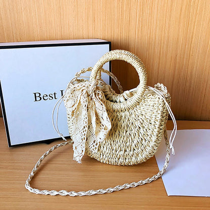 Aleksandra - Crossbody torba z wikliny