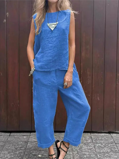 Weronika - Komplet damski 2-częściowy - Wygodna i modna kombinacja