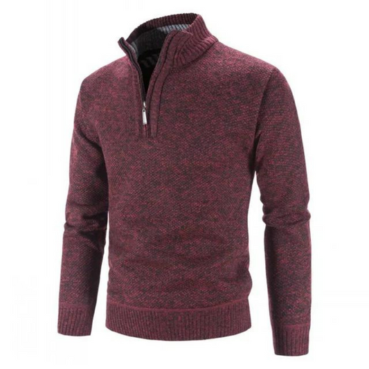 Rafał | Sweter męski z zamkiem