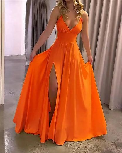 Lina - Elegancka maxi sukienka damska