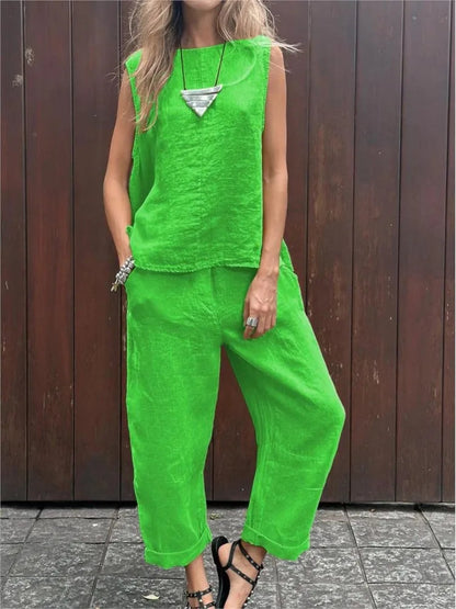 Weronika - Komplet damski 2-częściowy - Wygodna i modna kombinacja