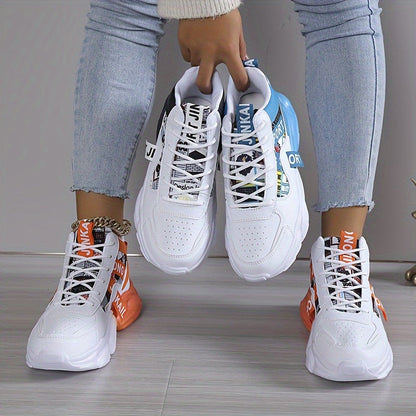 Marianna - Colorblock Casual Sneakersy dla Kobiet