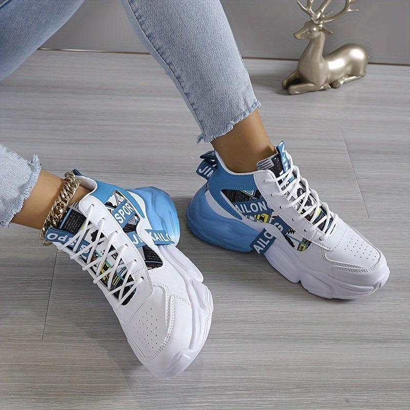 Marianna - Colorblock Casual Sneakersy dla Kobiet