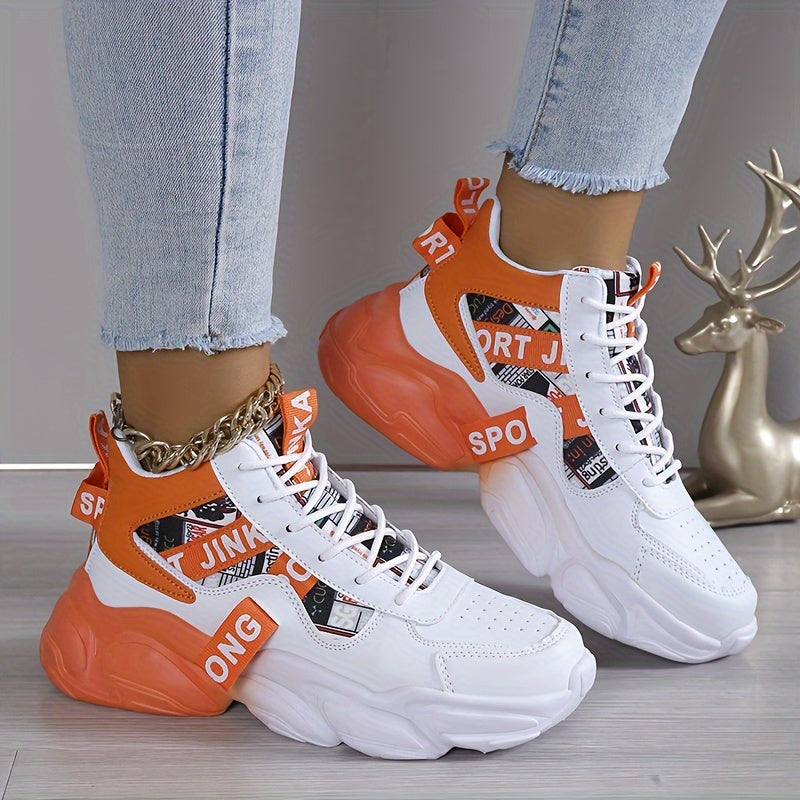 Marianna - Colorblock Casual Sneakersy dla Kobiet
