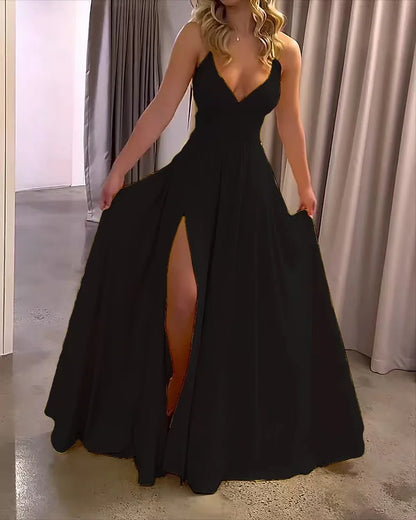 Lina - Elegancka maxi sukienka damska