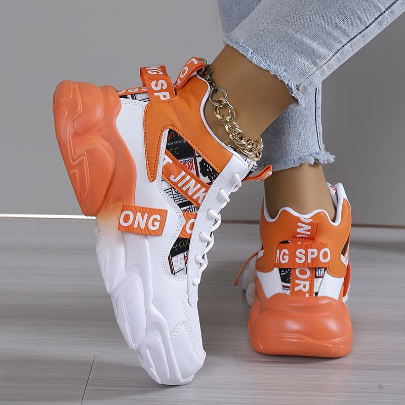Marianna - Colorblock Casual Sneakersy dla Kobiet