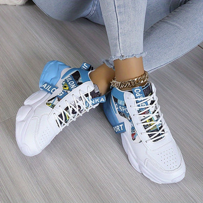 Marianna - Colorblock Casual Sneakersy dla Kobiet