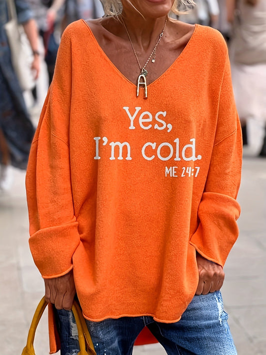 Adrianna | Sweter damski oversize