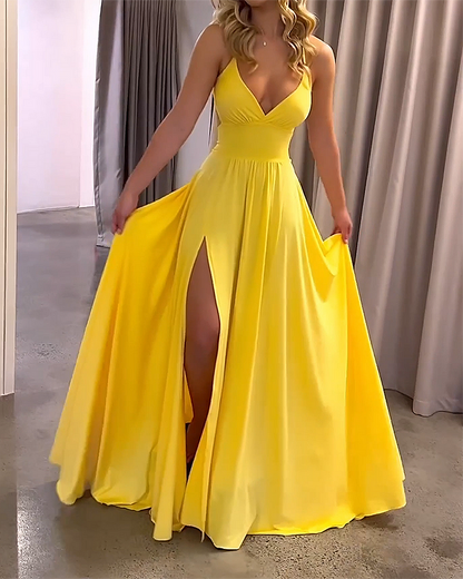 Lina - Elegancka maxi sukienka damska