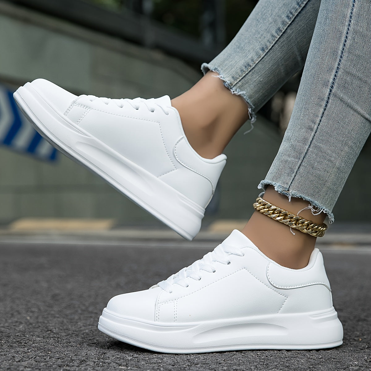 Damskie sneakersy z komfortową amortyzacją – stylowy krok każdego dnia