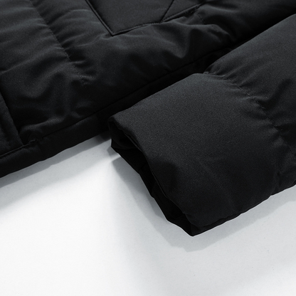 Damian | Kurtka męska zimowa długa pikowana