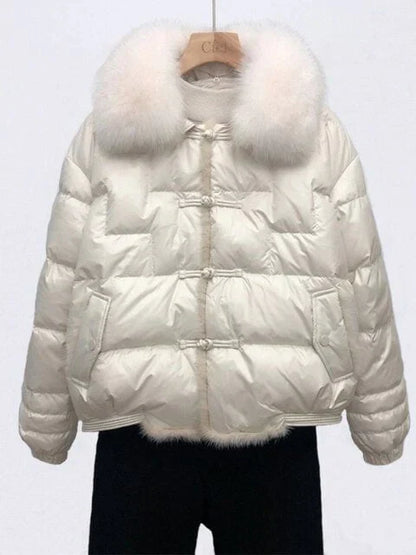 Łucja Oversize Pikowana Kurtka na Wiosnę – Vintage i Lekka