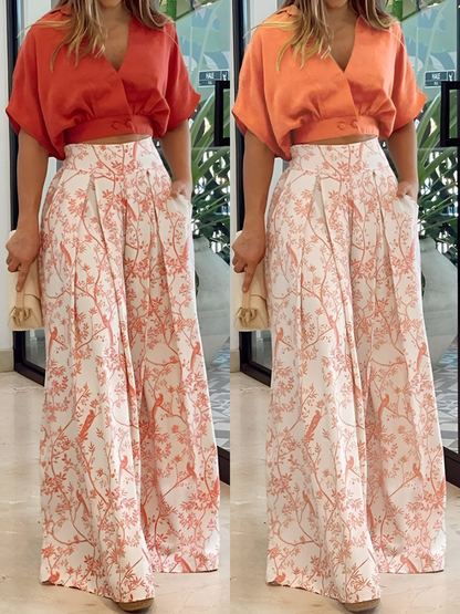 Natalia - Komplet damski - Letni design z przewiewnej tkaniny