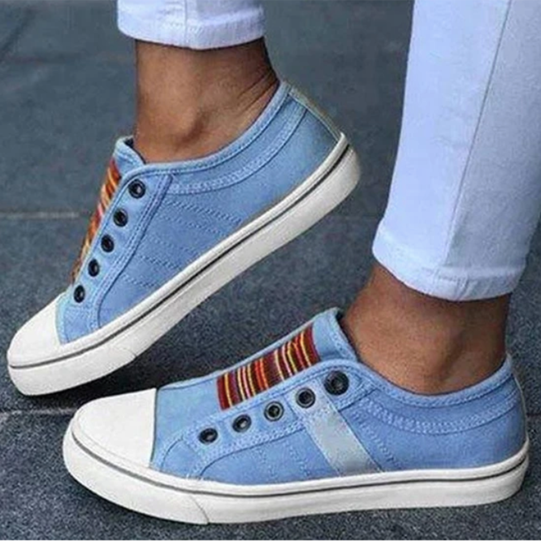 Audrey | Slip-on sneakersy damskie jesień