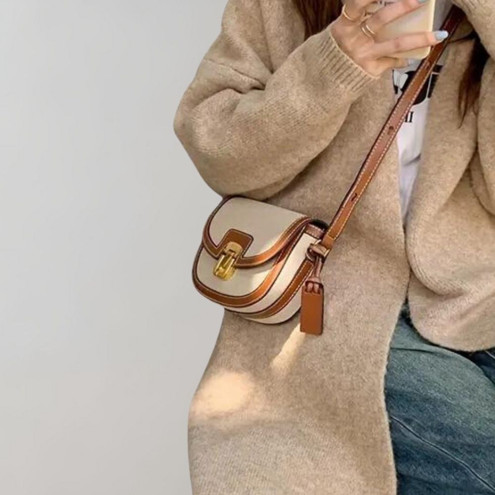 Sienna – Elegancka Torebka Crossbody z Klapką