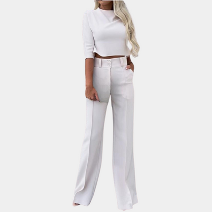 Ewelina - Komplet damski elegancki - Stylowa opcja na różne okazje