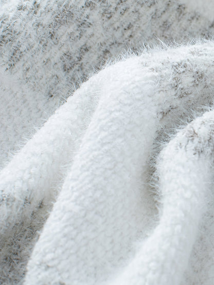 Julia | Sweter w paski z golfem damski