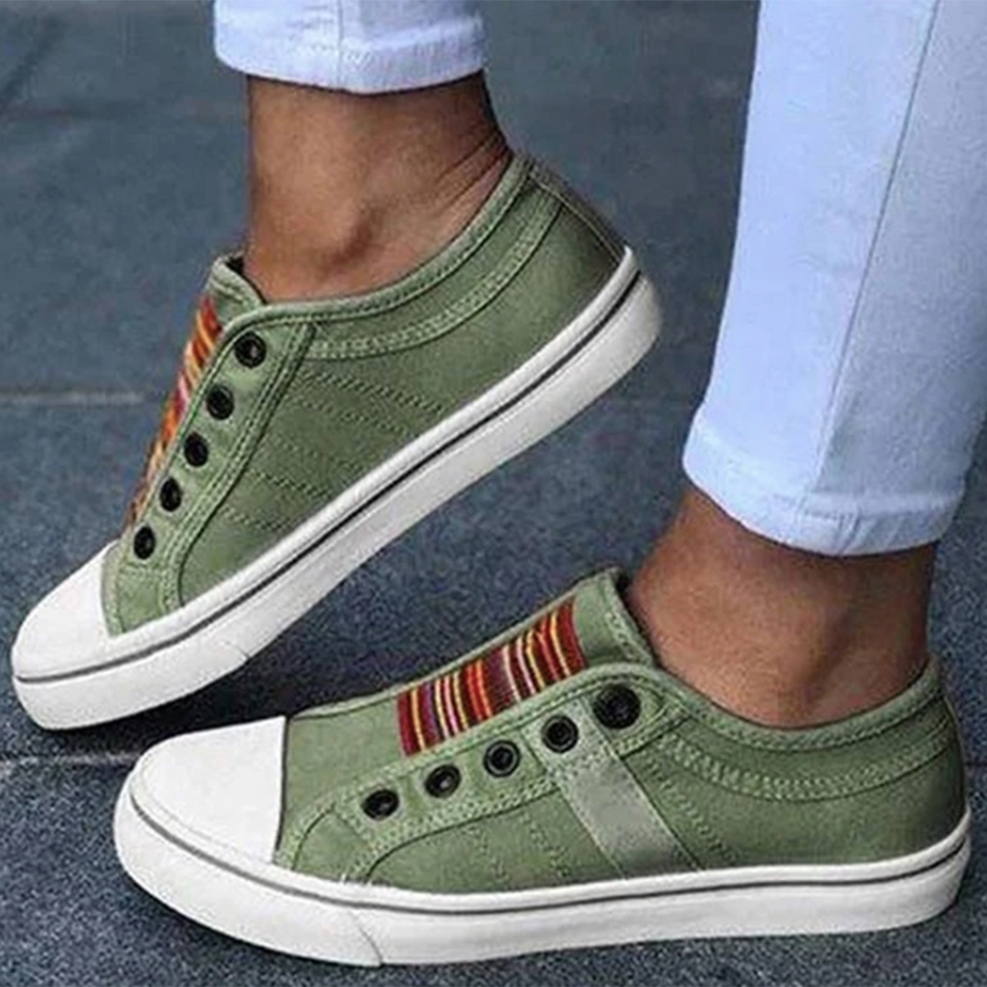 Audrey | Slip-on sneakersy damskie jesień