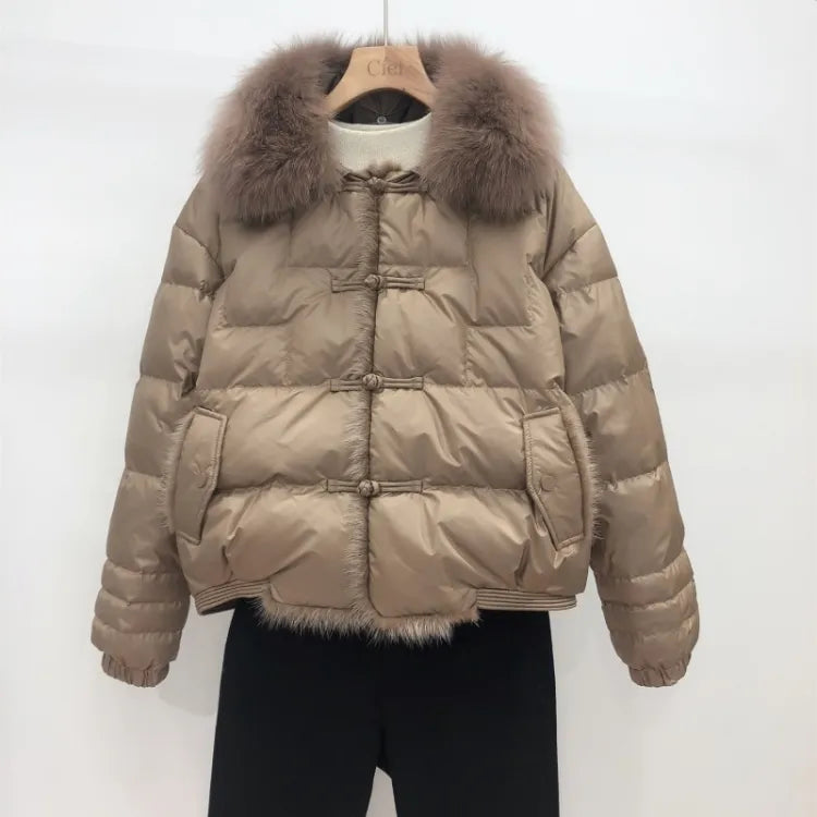 Łucja Oversize Pikowana Kurtka na Wiosnę – Vintage i Lekka