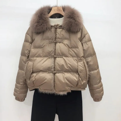 Łucja Oversize Pikowana Kurtka na Wiosnę – Vintage i Lekka