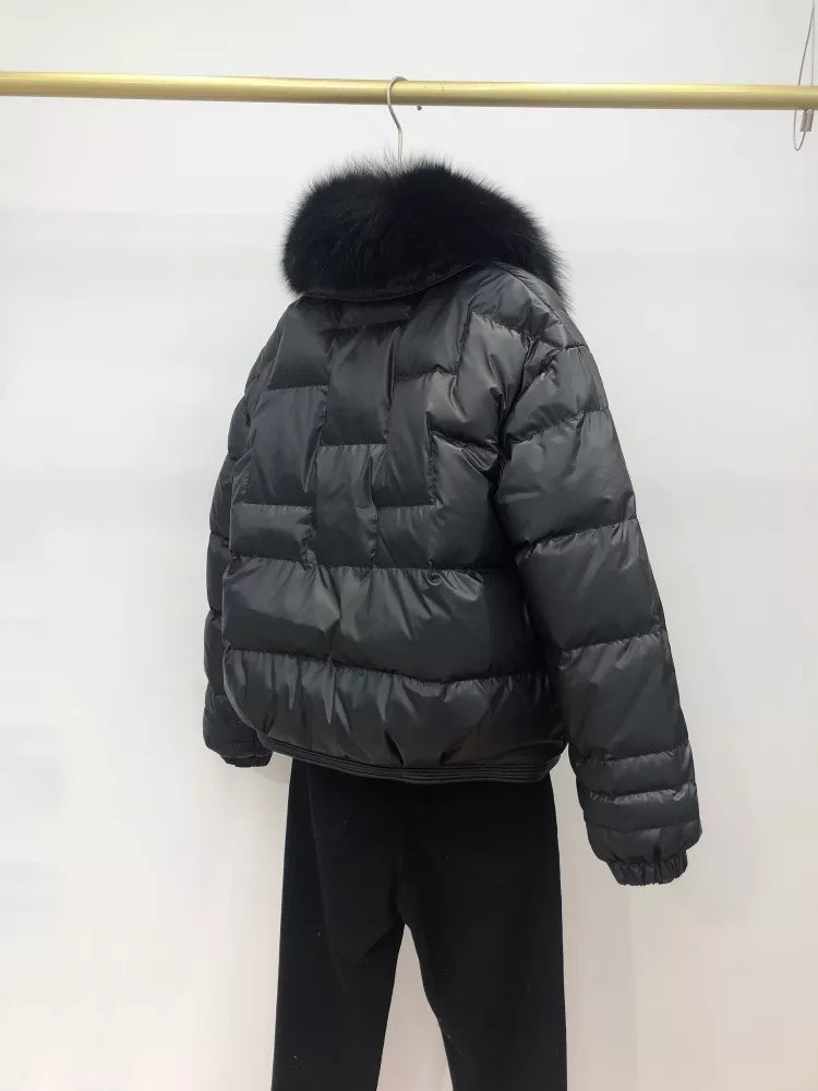 Łucja Oversize Pikowana Kurtka na Wiosnę – Vintage i Lekka