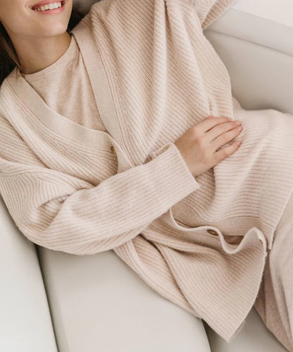 Iwona | Kardigan damski oversize