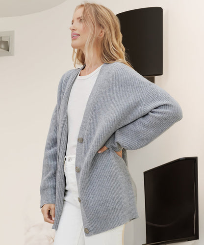 Iwona | Kardigan damski oversize