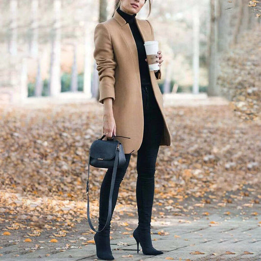 Malwina | Płaszcz women klasyczny