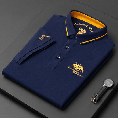 Letnia koszulka polo męska w klasycznym stylu – elegancja i wygoda na każdą okazję