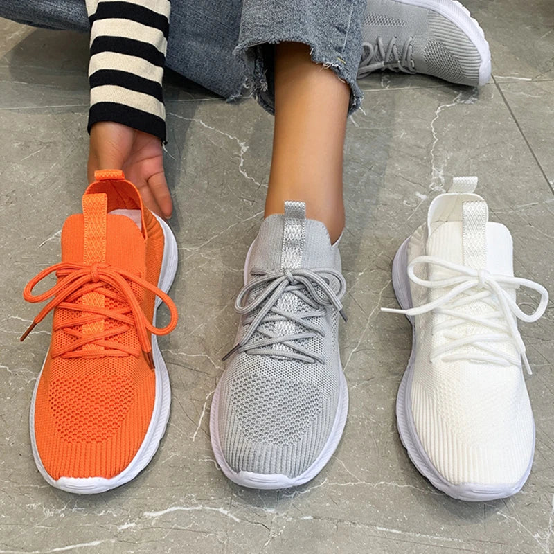 Emilia - Przewiewne Sneakersy dla Komfortu i Stylu