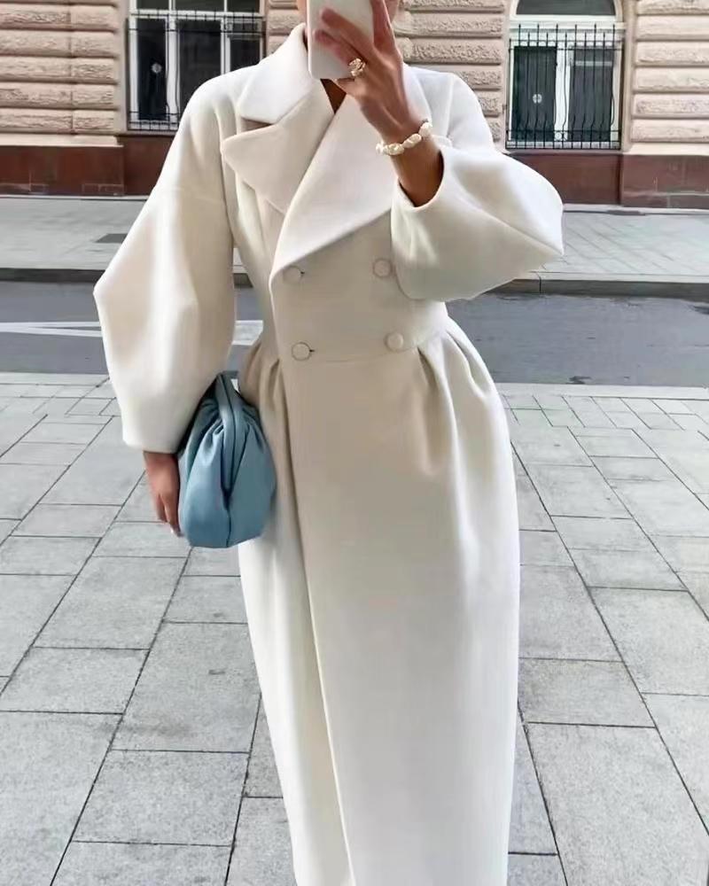 Kalina | Płaszcz women długi