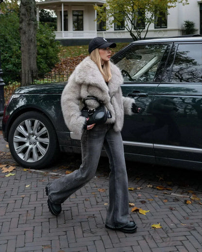 Weronika Modny Płaszcz na Wiosnę – Elegancki i Komfortowy