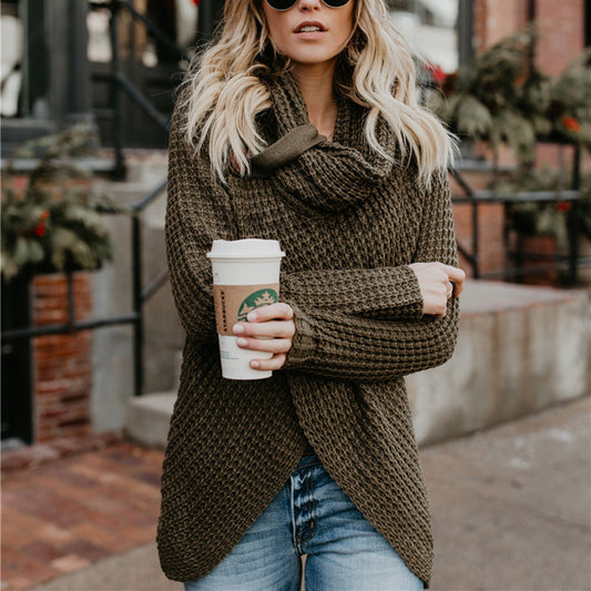 Ivy - Dzianinowy Sweter z Wygodą i Klasyką