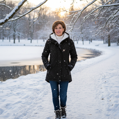 Agata | Kurtka zimowa damska z ciepłą podszewką