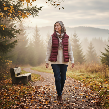 Monika | Pikowana kamizelka damska