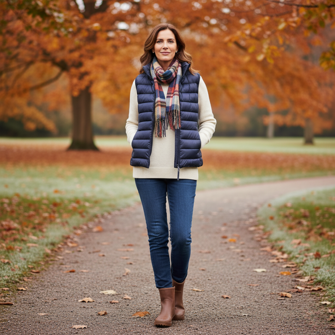 Monika | Pikowana kamizelka damska