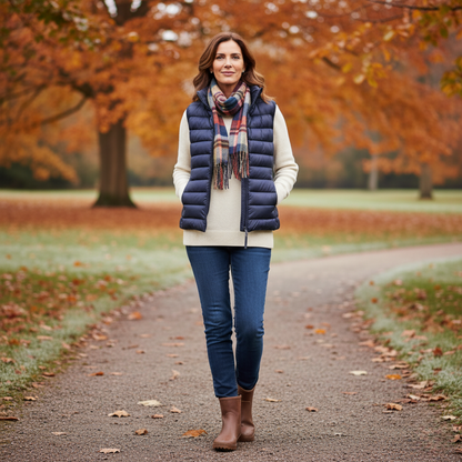 Monika | Pikowana kamizelka damska