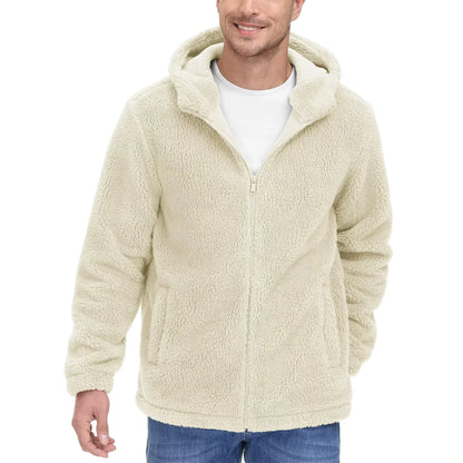 Mathis | Bluza polarowa męska z kapturem