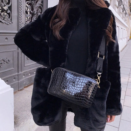 Milena Faux Fur Płaszcz na Wiosnę – Idealny na Chłodniejsze Dni
