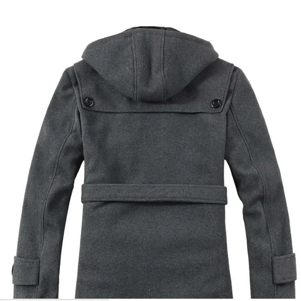 Marcel | Trencz męski z kapturem