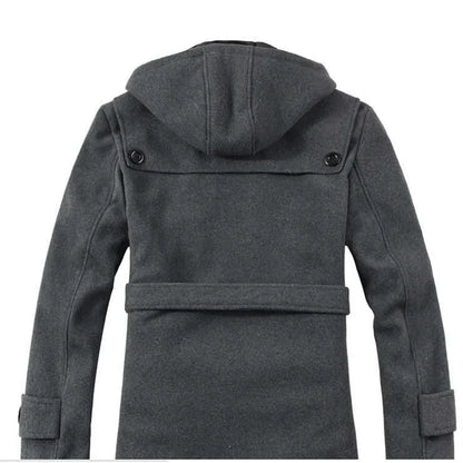 Marcel | Trencz męski z kapturem