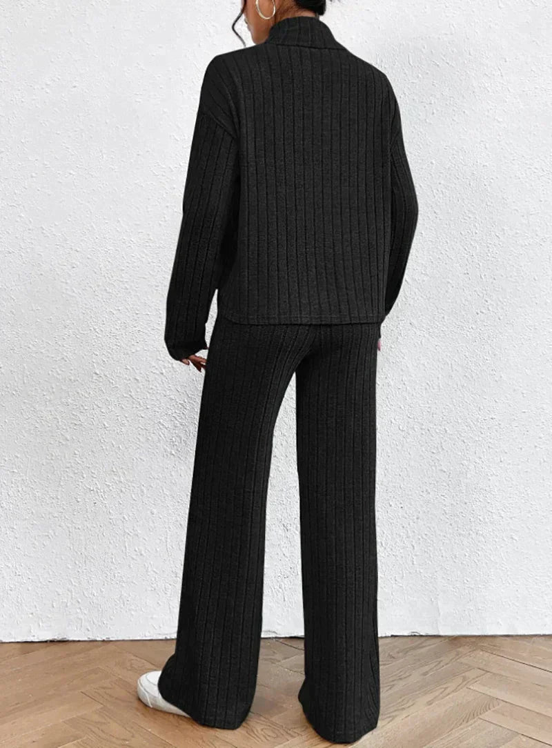 Paulina - Komplet damski 2-częściowy - Klasyczny i stylowy design