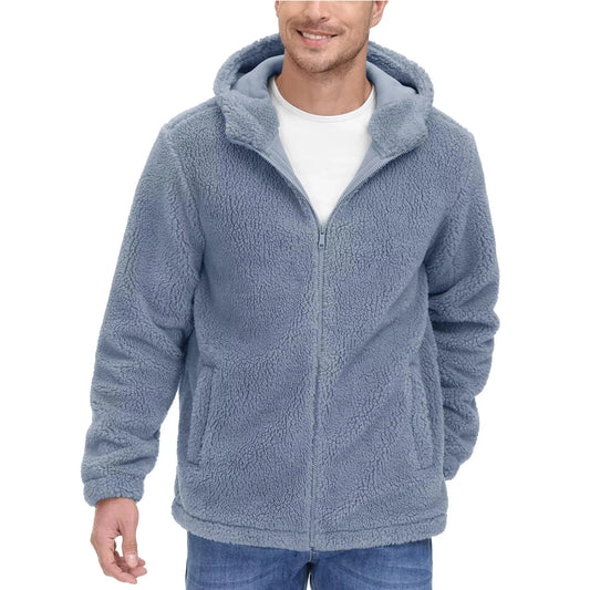Mathis | Bluza polarowa męska z kapturem