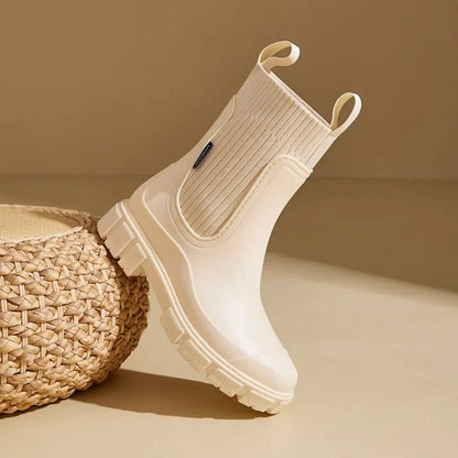 Zofia | Kalosze damskie z elastyczną cholewką