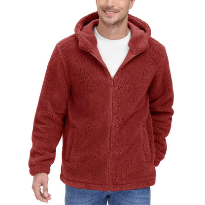 Mathis | Bluza polarowa męska z kapturem
