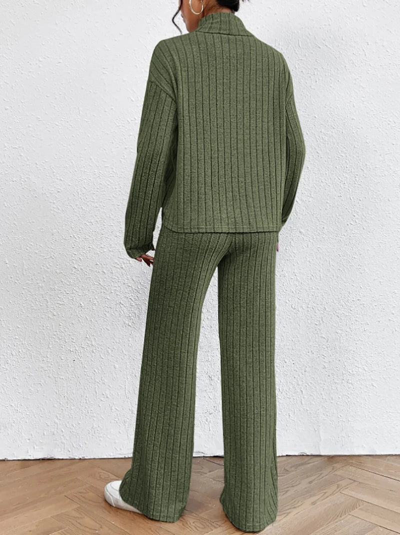 Paulina - Komplet damski 2-częściowy - Klasyczny i stylowy design