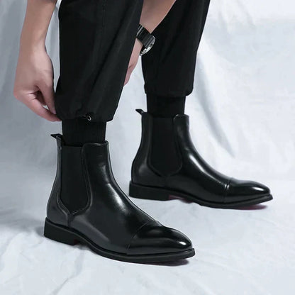 Mariusz – Eleganckie Chelsea Buty Męskie